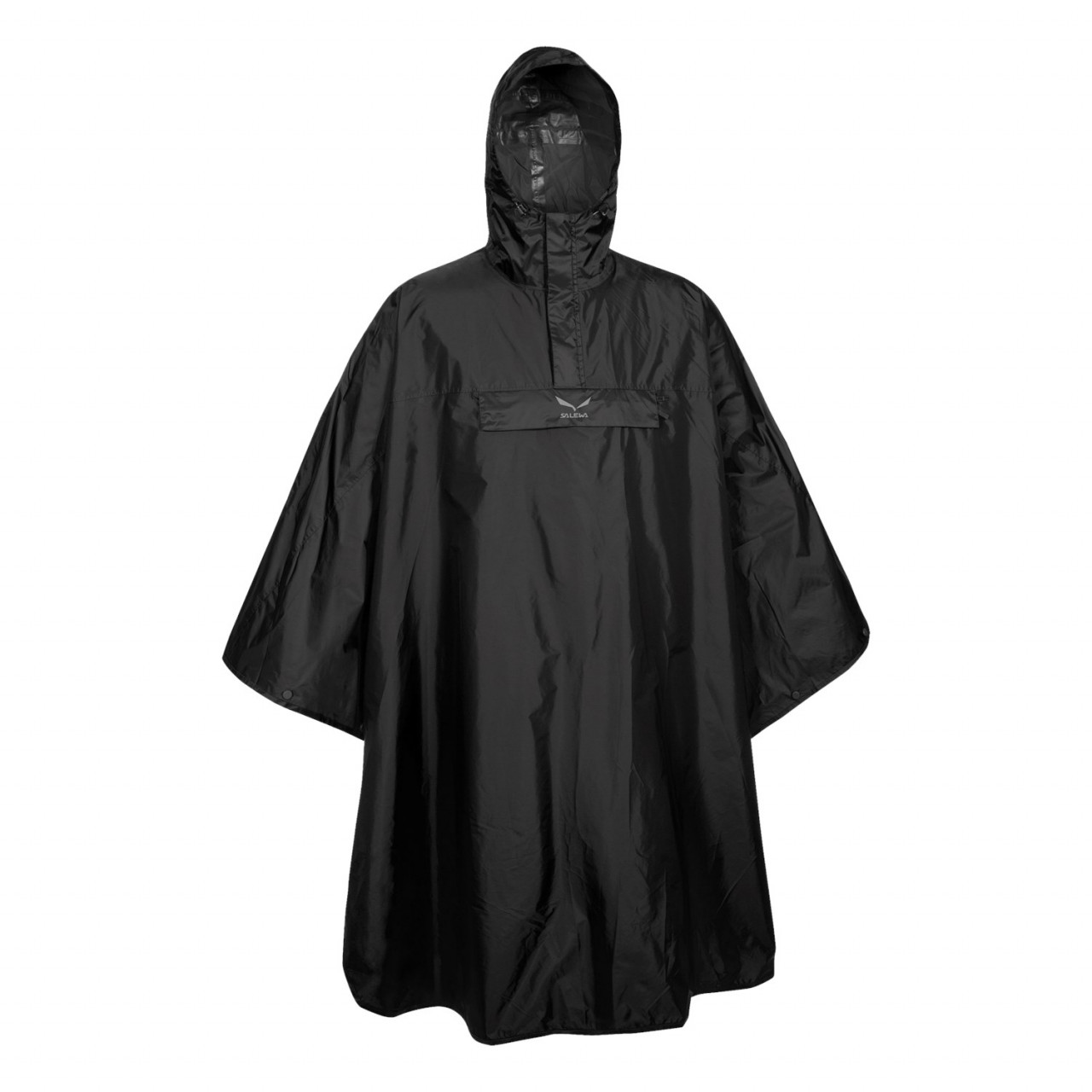 Jaquetas Hardshell Salewa Puez Tec Rain Poncho Homem Pretas 078KOCWTD